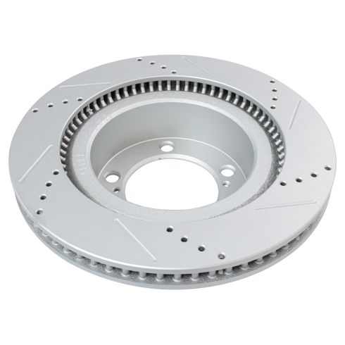 Toyota Lexus Front & Rear 4 Piece Premium G-Coated Brake Rotor Set TRQ Performance BRA13989
