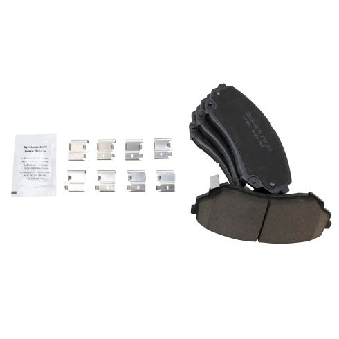 Cadillac CTS Front Ceramic Premium G-Coated Brake Pad & Rotor Kit TRQ Performance BKA12878