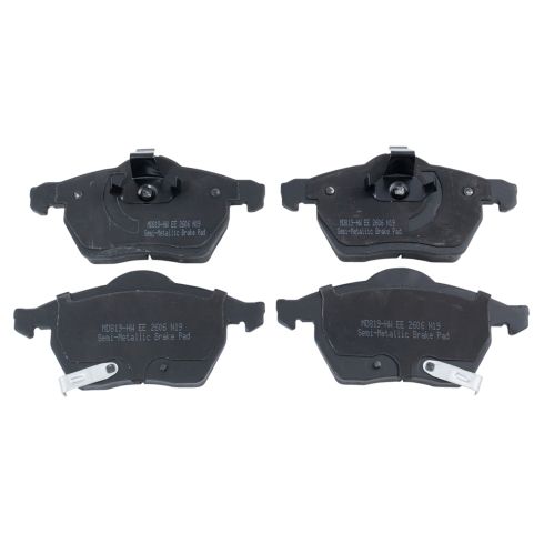 Saturn Saab Front Semi-Metallic Premium G-Coated Brake Pad & Rotor Kit TRQ Performance BKA12883