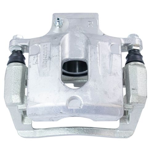 Rear Ceramic Premium G-Coated Brake Pad & Rotor Kit with Calipers TRQ Performance BKA14054