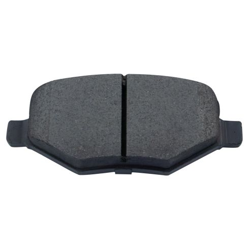 Ford Edge Lincoln MKX Rear Ceramic Premium G-Coated Brake Pad & Rotor Kit with Calipers TRQ Performance BKA14062