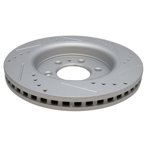 Ford F150 Front Ceramic Premium G-Coated Brake Pad & Rotor Kit with Calipers TRQ Performance BKA14064 - Image 2