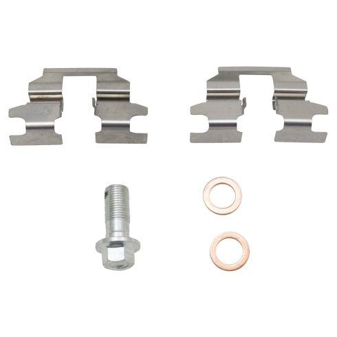 Nissan Altima Maxima Rear Ceramic Premium G-Coated Brake Pad & Rotor Kit with Calipers TRQ Performance BKA14069