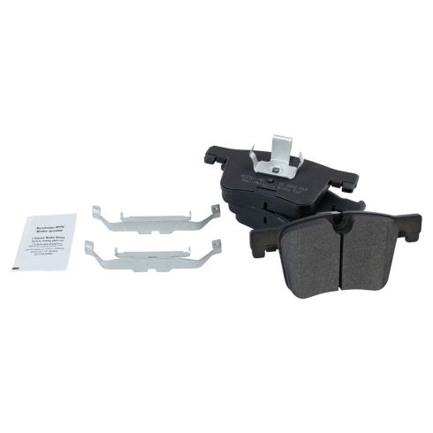 BMW Front Semi-Metallic Premium G-Coated Brake Pad & Rotor Kit TRQ Performance BKA14871