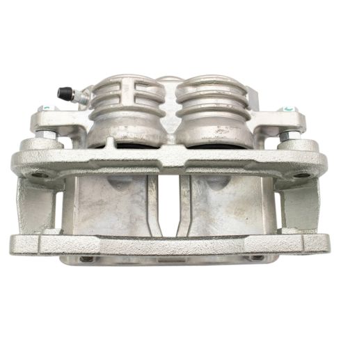 Chevrolet GMC Buick Olds Isuzu Front Ceramic Premium G-Coated Brake Pad & Rotor Kit with Calipers TRQ Performance BKA18899 - Image 2