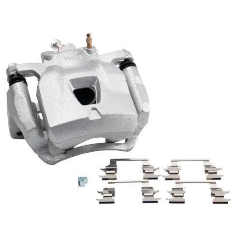 Toyota Lexus Front Ceramic Premium G-Coated Brake Pad & Rotor Kit with Calipers TRQ Performance BKA18496