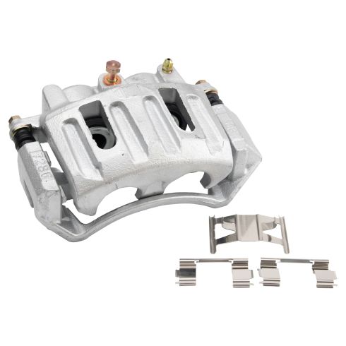 1997-98 Ford F150 Truck 4 Wheel Drive Front with 4 Wheel ABS Brakes with 48mm Caliper Piston Semi-Metallic Premium G-Coated Brake Pad & Rotor Kit with Calipers TRQ Performance BKA18459 - Image 5