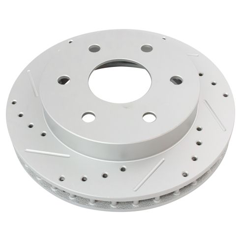 Chevrolet K1500 K2500 GMC K1500 Front Ceramic Premium G-Coated Brake Pad & Rotor Kit with Calipers TRQ Performance BKA18363 - Image 6