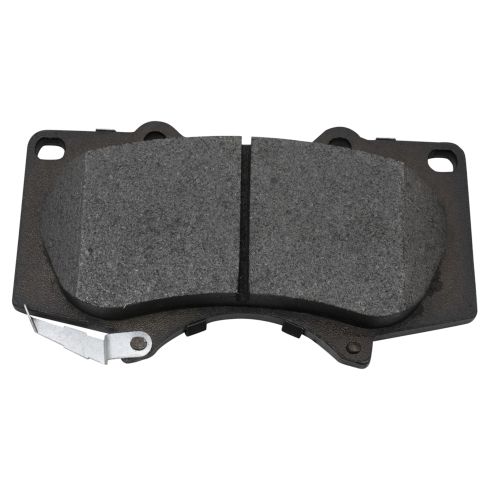 2003-09 Toyota 4Runner Lexus GX470 Front Semi-Metallic Premium G-Coated Brake Pad & Rotor Kit with Calipers TRQ Performance BKA18523 - Image 5