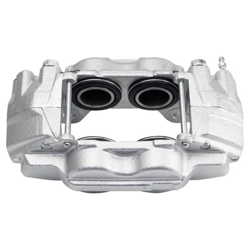 Toyota Sequoia Tundra Front Ceramic Premium G-Coated Brake Pad & Rotor Kit with Calipers TRQ Performance BKA18387