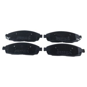 Jeep Commander Grand Cherokee Front Semi-Metallic Premium G-Coated Brake Pad & Rotor Kit with Calipers TRQ Performance BKA18361