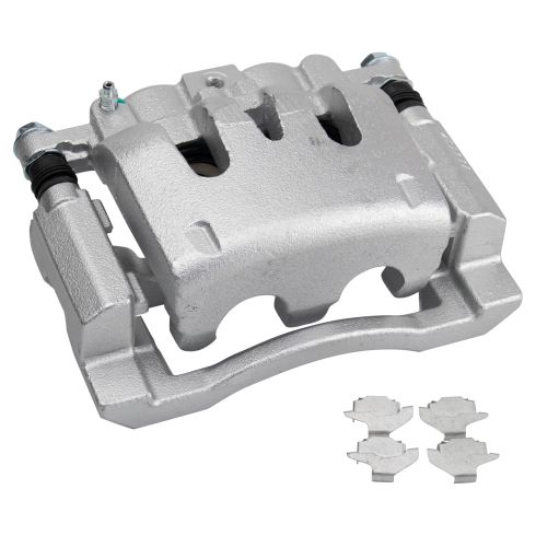 2008-12 Ford Rear Ceramic Premium G-Coated Brake Pad & Rotor Kit with Calipers TRQ Performance BKA18499 - Image 4