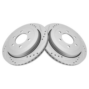 2007-09 Ford Expedition Lincoln Navigator Front & Rear Ceramic Premium G-Coated Brake Pad & Rotor Kit TRQ Performance BKA18635