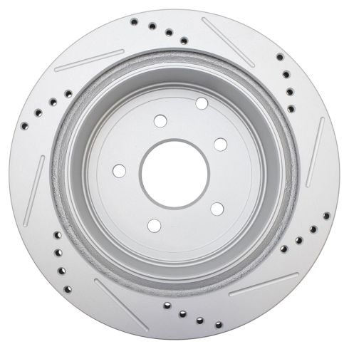 Infiniti Q50 Q60 Front & Rear Ceramic Premium G-Coated Brake Pad & Rotor Kit TRQ Performance BKA18768