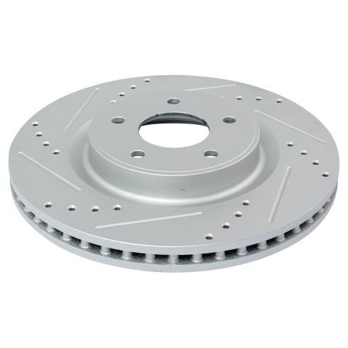 Infiniti Q50 Q60 Front & Rear Ceramic Premium G-Coated Brake Pad & Rotor Kit TRQ Performance BKA18768