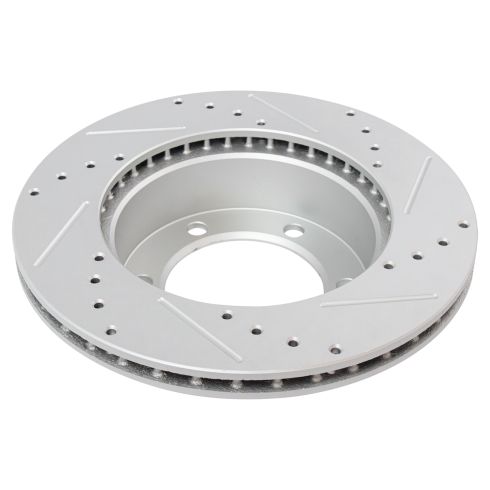 Toyota Tacoma Front Ceramic Premium G-Coated Brake Pad & Rotor Kit with Calipers TRQ Performance BKA19280