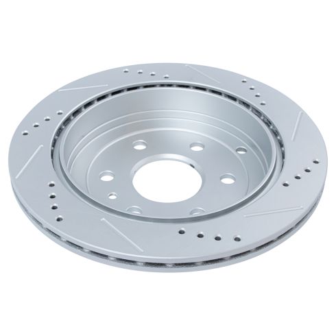 Chevrolet GMC Buick Saturn Front & Rear 4 Piece Premium G-Coated Brake Rotor Set TRQ Performance BRA19755