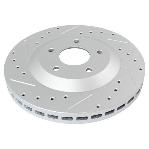 Chevrolet Corvette Cadillac XLR Front & Rear 4 Piece Premium G-Coated Brake Rotor Set TRQ Performance BKA19884