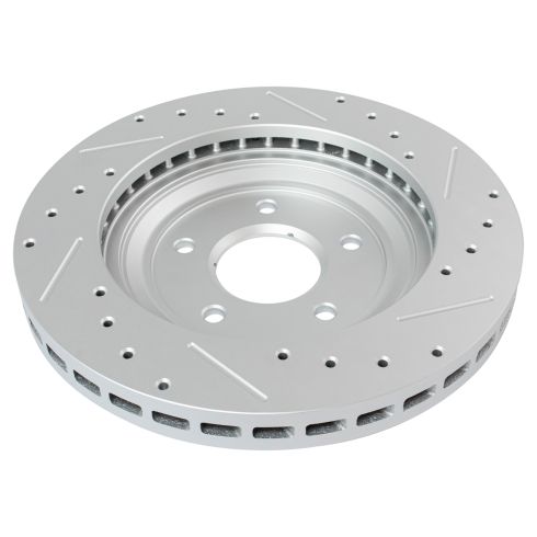 Chevrolet Corvette Cadillac XLR Front & Rear 4 Piece Premium G-Coated Brake Rotor Set TRQ Performance BKA19884