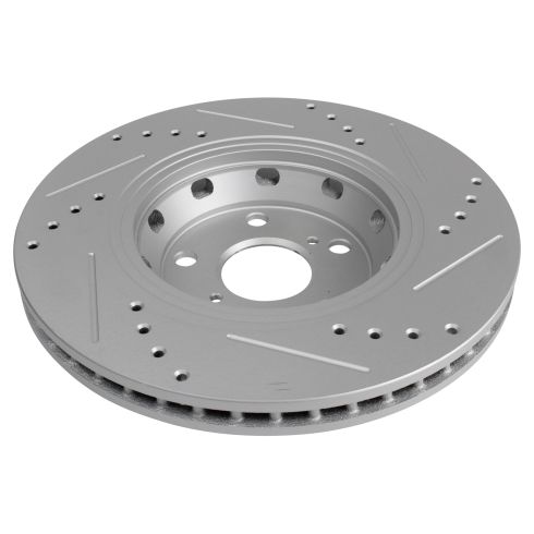 2009-15 Toyota Venza Front & Rear Ceramic Premium G-Coated Performance Brake Pad & Rotor Kit TRQ Performance BKA21781