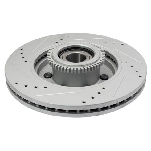 Ford F150 Lincoln Mark LT Front & Rear 4 Piece Premium G-Coated Brake Rotor Set TRQ Performance BRA15040