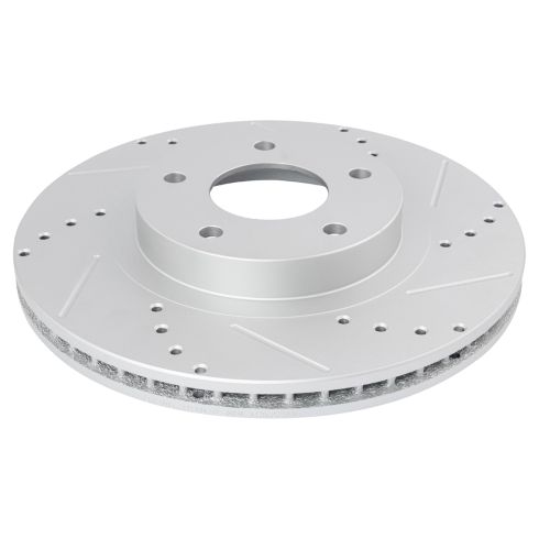 Nissan Maxima Infiniti I35 Front & Rear 4 Piece Premium G-Coated Brake Rotor Set TRQ Performance BRA15064