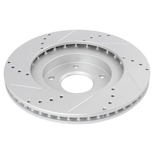 Nissan Maxima Infiniti I35 Front & Rear 4 Piece Premium G-Coated Brake Rotor Set TRQ Performance BRA15064