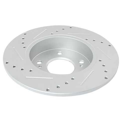 Nissan Maxima Infiniti I35 Front & Rear 4 Piece Premium G-Coated Brake Rotor Set TRQ Performance BRA15064