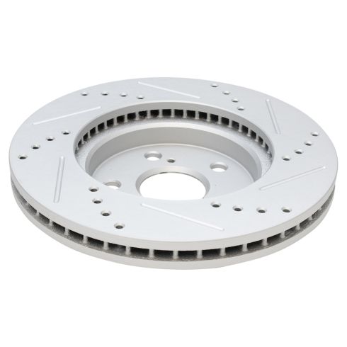 Toyota Lexus Front & Rear 4 Piece Premium G-Coated Brake Rotor Set TRQ Performance BRA15072