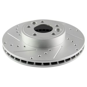 1998-02 Ford Lincoln Mercury Front & Rear 4 Piece Premium G-Coated Brake Rotor Set TRQ Performance BRA15149
