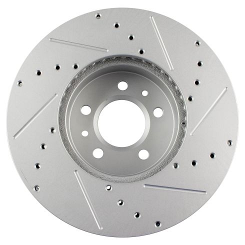 1998-02 Ford Lincoln Mercury Front & Rear 4 Piece Premium G-Coated Brake Rotor Set TRQ Performance BRA15149