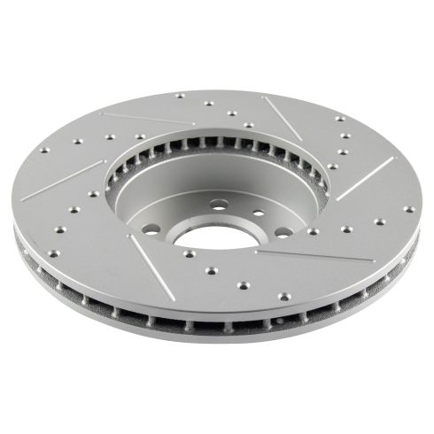 1998-02 Ford Lincoln Mercury Front & Rear 4 Piece Premium G-Coated Brake Rotor Set TRQ Performance BRA15149