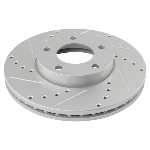 2004-13 Mazda 3 i Front Ceramic Premium G-Coated Performance Brake Pad & Rotor Kit TRQ Performance BKA20818