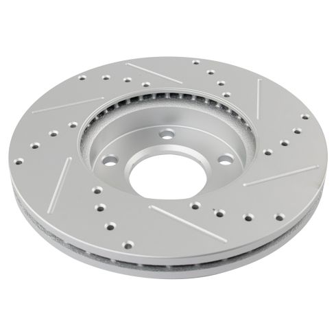 2007-09 Mazda 3 i Front Semi-Metallic Premium G-Coated Performance Brake Pad & Rotor Kit TRQ Performance BKA20820