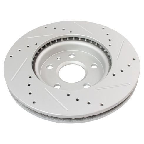 2010-15 Chevrolet Camaro Front Ceramic Premium G-Coated Brake Pad & Rotor Kit TRQ Performance BKA20880