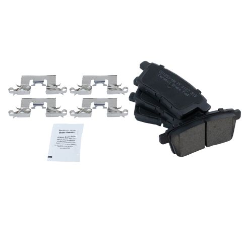 2007-15 Mazda CX-9 Rear Ceramic Premium G-Coated Performance Brake Pad & Rotor Kit TRQ Performance BKA20892
