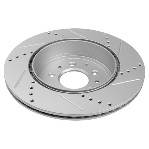 2007-15 Mazda CX-9 Rear Ceramic Premium G-Coated Performance Brake Pad & Rotor Kit TRQ Performance BKA20892