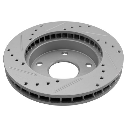 Dodge Ram 1500 Front Semi-Metallic Premium G-Coated Brake Pad & Rotor Kit TRQ Performance BKA20940