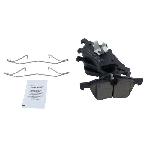 Mini Cooper Front Ceramic Premium G-Coated Brake Pad & Rotor Kit TRQ Performance BKA20947