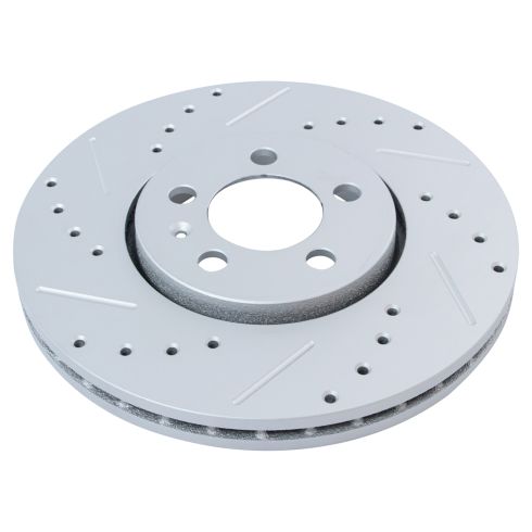 VW Beetle Golf Jetta Front Ceramic Premium G-Coated Brake Pad & Rotor Kit TRQ Performance BKA20955