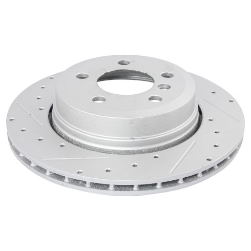 2004-10 BMW X3 Rear Ceramic Premium G-Coated Performance Brake Pad & Rotor Kit TRQ Performance BKA20969