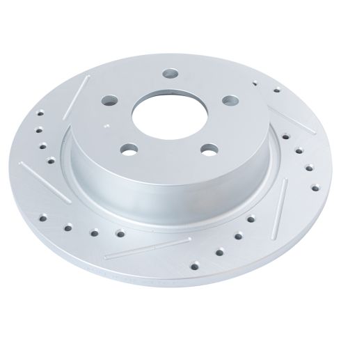 Ford C-Max Escape Transit Connect Rear Ceramic Premium G-Coated Brake Pad & Rotor Kit TRQ Performance BKA21044