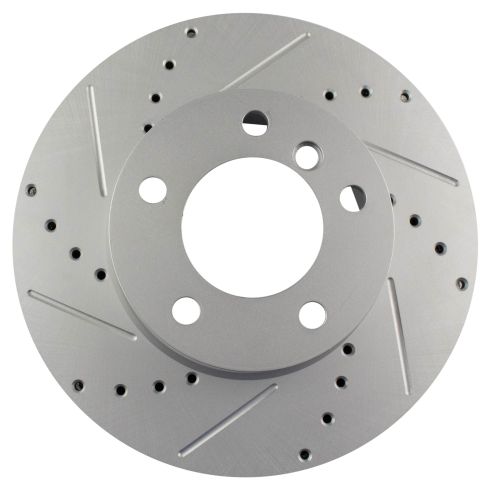 BMW 128i 325i 325Xi 328xi Front Ceramic Premium G-Coated Brake Pad & Rotor Kit TRQ Performance BKA21047
