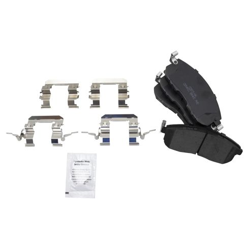Nissan Juke Sentra Front Ceramic Premium G-Coated Brake Pad & Rotor Kit TRQ Performance BKA21078