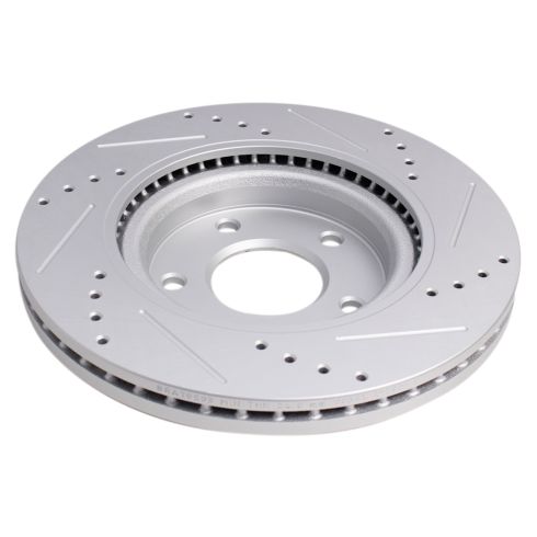 Nissan Juke Sentra Front Ceramic Premium G-Coated Brake Pad & Rotor Kit TRQ Performance BKA21078