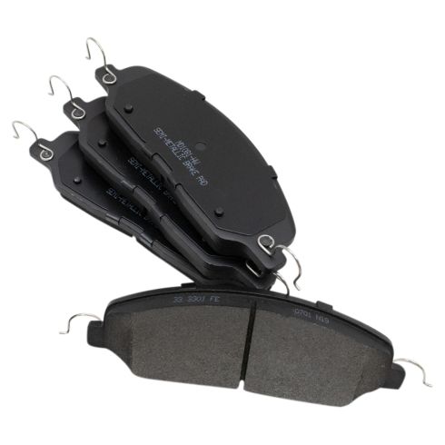 Ford Mustang Front Semi-Metallic Premium G-Coated Brake Pad & Rotor Kit TRQ Performance BKA21136