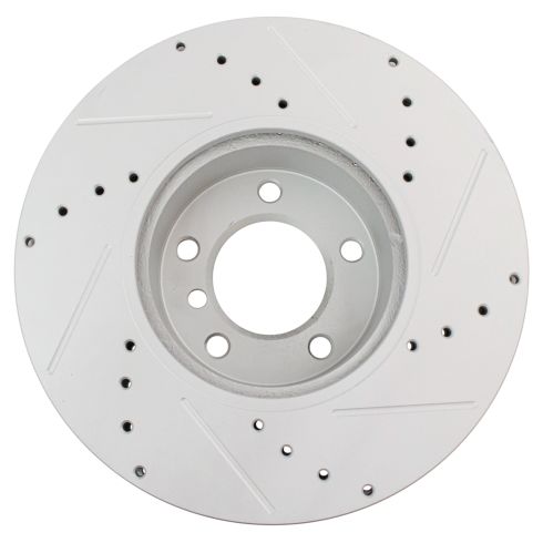 2010 BMW 328i 328i xDrive Front Ceramic Premium G-Coated Brake Pad & Rotor Kit TRQ Performance BKA21157
