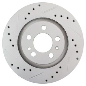 VW Beetle Golf Jetta Front Ceramic Premium G-Coated Brake Pad & Rotor Kit TRQ Performance BKA21172