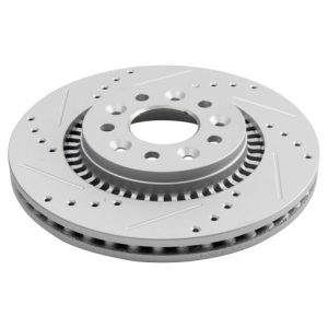 Ford Mercury Front & Rear Ceramic Premium G-Coated Brake Pad & Rotor Kit TRQ Performance BKA21189