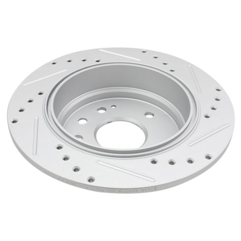 1999-03 Acura TL Front & Rear Semi-Metallic Premium G-Coated Performance Brake Pad & Rotor Kit TRQ Performance BKA21240